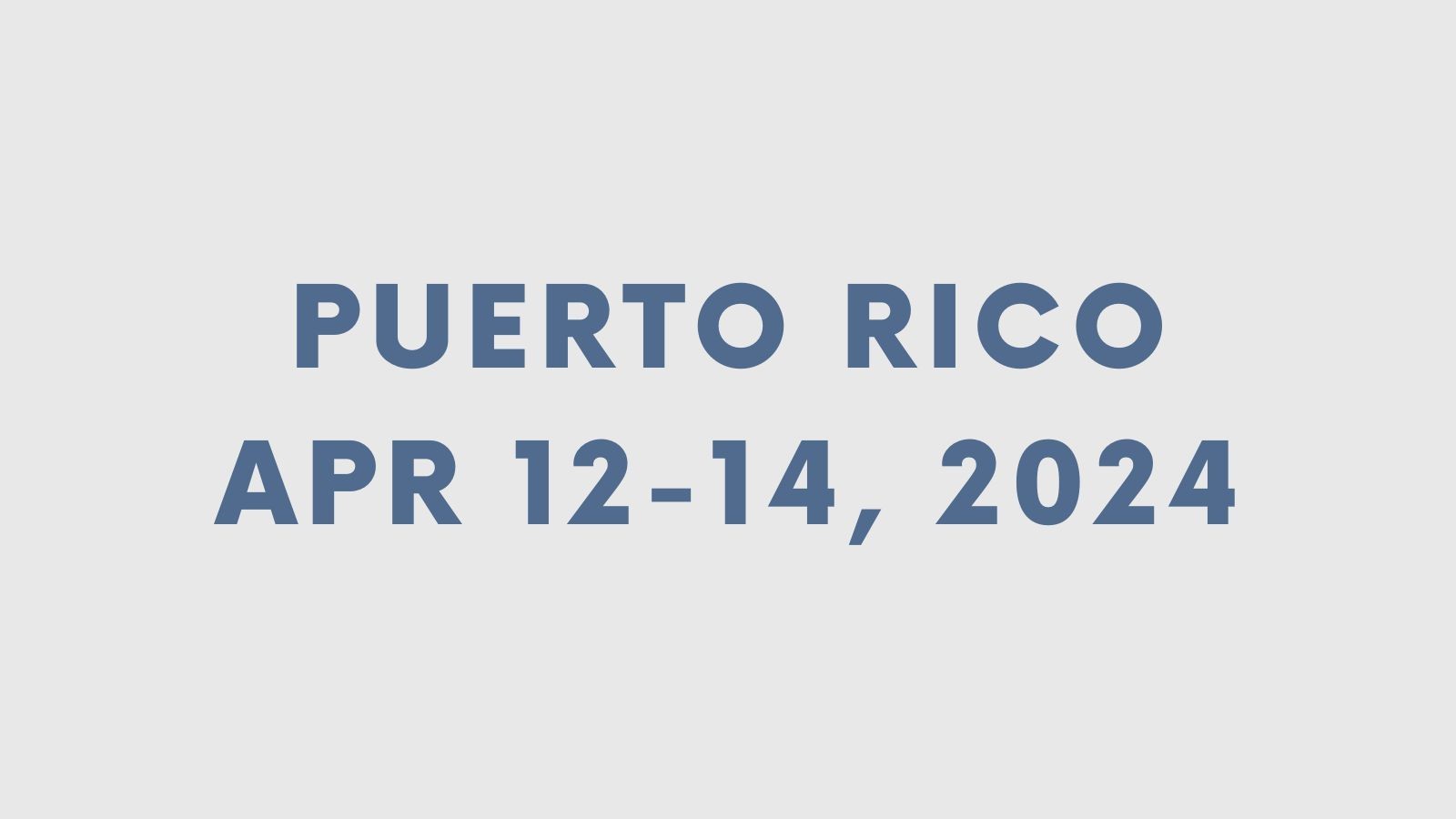 Puerto Rico, Apr 2024